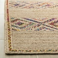 thumbnail image 3 of SAFAVIEH Natural Fiber Codie Geometric Braided Area Rug, Natural/Multi, 5' x 8', 3 of 6