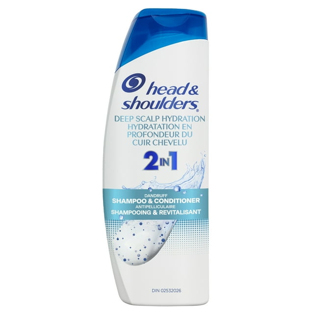 Head & Shoulders Deep Scalp Hydration 2-in-1 Anti-Dandruff Shampoo + Conditioner, 370ML