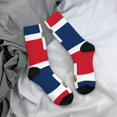 thumbnail image 7 of Women'S Novelty Funny Crew Socks Men'S Flag Of The Dominican Republic Design Socks, 7 of 7