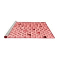 thumbnail image 2 of Ahgly Company Machine Washable Indoor Rectangle Abstract Red Modern Area Rugs, 8' x 12', 2 of 4