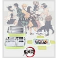 thumbnail image 3 of Roffatide Anime Demon Slayer All-in-One Bento Boxes Agatsuma Kamado Tanjirou Nezuko Zenitsu Hashibira Inosuke Lunch Box Containers for Food Fruit Snack, 3 of 3