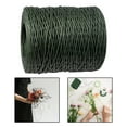 thumbnail image 6 of Floral Bind Wrap Flower Wire Vine for Bouquets Wreath Making Gardening Green, 6 of 8