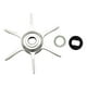 thumbnail image 2 of Accesorio de arrastre Star para carrete de pesca, modificado, práctico, resistente, de repuesto, con llave de descarga de freno, ligero, de metal de Astilla, 2 of 8