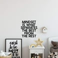 thumbnail image 4 of QTH Mindset Is What Separates The Best From The Rest | Motivational Large Gym Wall Decal Quote for Home Gym Yoga Exercise Fitness Workout Fitness Motivational Wall Art Decor Vinyl, 4 of 4