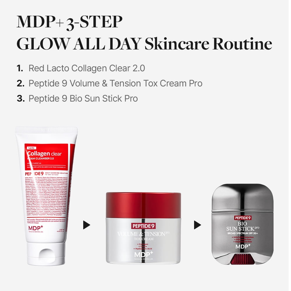 MDP Peptide 9 Bio Sun Stick Pro – Broad Spectrum SPF, Lightweight Sunscreen, 19g
