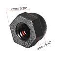 thumbnail image 2 of M4 Cap Nut Hex Acorn Dome Head Nuts for Screws Bolts Nylon Black 20 Pcs, 2 of 3