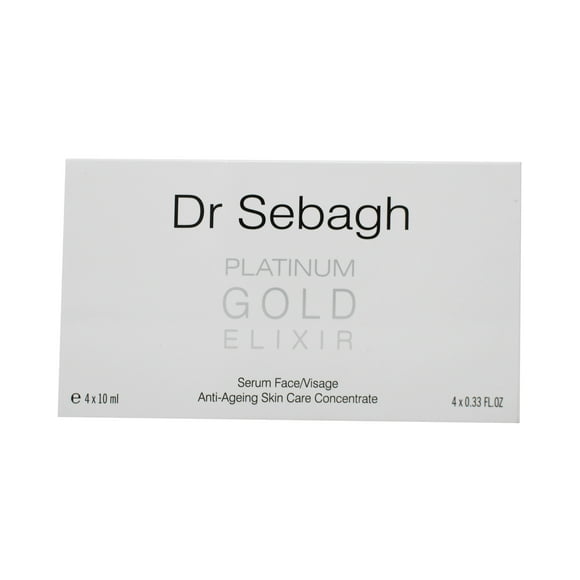Dr Sebagh Platinum Gold Elixir 4 X 0.33 Ounce