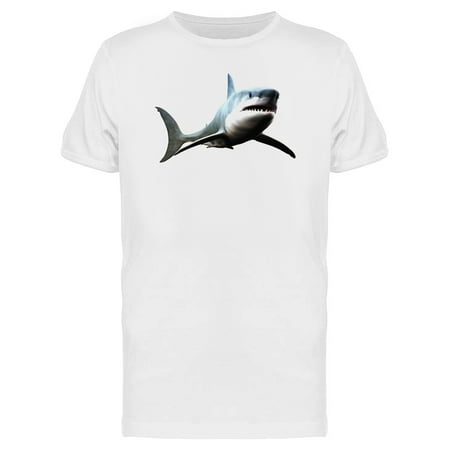 Great White Shark Photo Tee Men's -Image by (Best Great White Shark Photos)