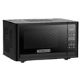 thumbnail image 3 of Horno microondas de encimera Black+Decker, 1.1 pies cúbicos, 1000 vatios, pantalla LED, seguro para niños, color negro, 3 of 5