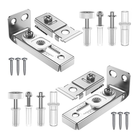 Bi-Fold Door Hardware Repair Kit - Hardware Kit for 2.22Inch to 2.54Inch Track,Folding y2547