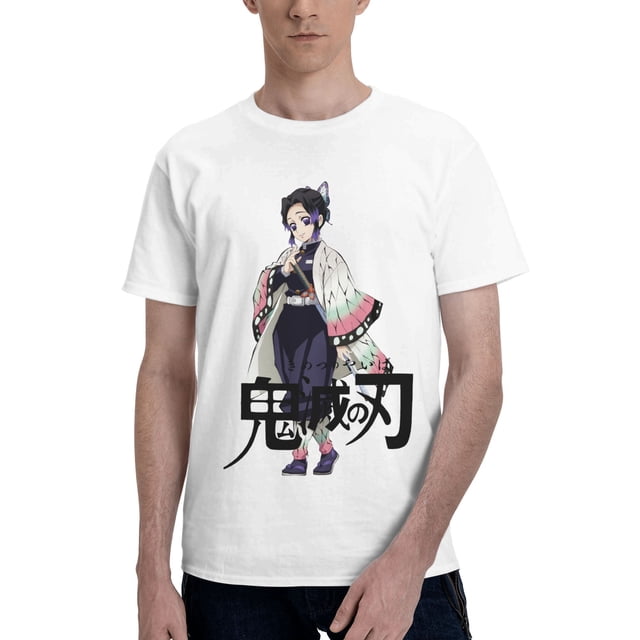 Camiseta de Manga Corta para Hombres Kimetsu no Yaiba
