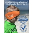 thumbnail image 2 of Ear Band-It Ultra Swimming Headband - Best Swimmer's Headband - Keep Water Out, Hold Earplugs in - Doctor Recommended - Water Protection - Secure Ear Plugs - Invented by ENT Physician, 2 of 6