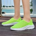 thumbnail image 6 of Men's Breathable Knit Sneakers Comfortable On Casual Shoes For Walking Running Yoga Gym Beach Summer Spring, 6 of 8