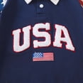 thumbnail image 6 of 4th of July Baby Boy Clothes Short Sleeve Romper Lapel Jumpsuit Newborn Summer My First 4th of July Baby Boy Outfit, 6 of 7