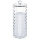thumbnail image 1 of Dispensador de hisopos de algodón acrílico y soporte para hisopos: organizador de baño moderno para bolas de algodón, hisopos y sales de baño, 1 of 5