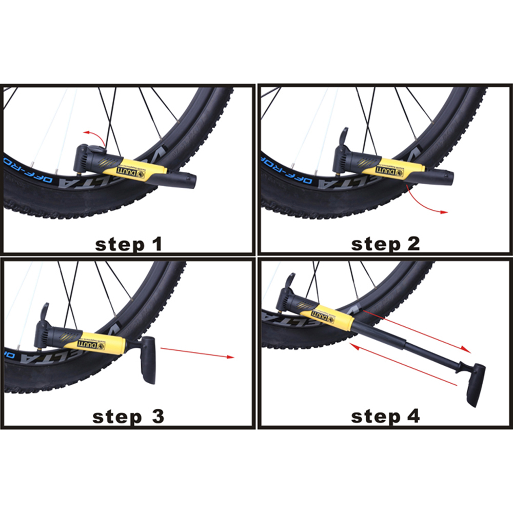pump bicycle tire