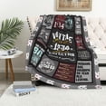 thumbnail image 6 of 90th Birthday Gifts for Men Blanket 60"x 50", Best Gifts for 90 Year Old Man, 90 Year Old Birthday Gifts for Men, 1934 Birthday Gifts, 6 of 6