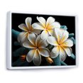 thumbnail image 2 of Designart "Elegance In Charming Plumeria II" Plumeria Floater Framed Wall Art Prints, 2 of 5