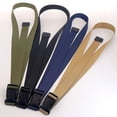 thumbnail image 3 of Cinturón fino con hebilla de 2,5 de ancho para damas, para uso al aire libre, para estudiantes, cinturón de lona no metálica para entrenamiento militar, material duradero, 3 of 6