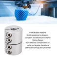 thumbnail image 2 of Shaft Coupling, M5 Thread PA66 Material 30N.M 11000rpm Maximum Speed Detachable Sliding Design Rigid Coupling  For Servo Motors, 2 of 7