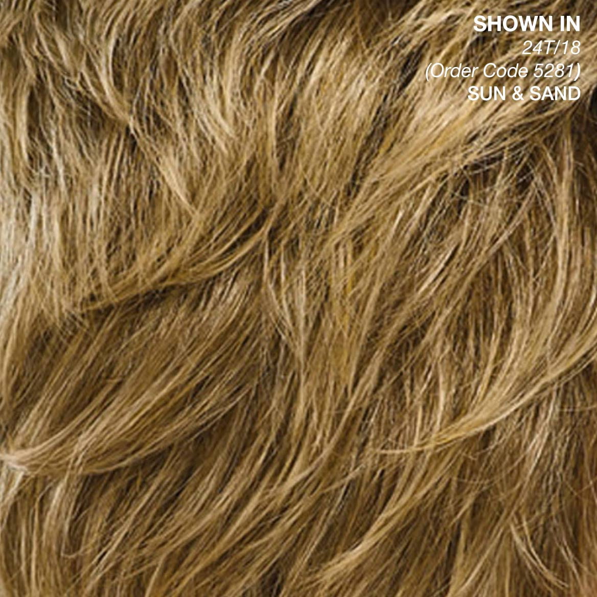 Daisy WhisperLite Wig by Paula Young - Updated Shag Wig with Flirty Fringe and Flattering Layers / Multi-Tonal Shades of Blonde, Silver, Brown and Red