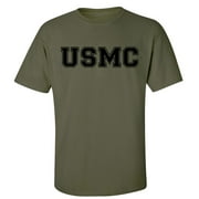 USMC Athletic Marines S/S T-Shirt in Military Green