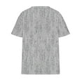 thumbnail image 3 of Birdeem Blouses pour Femmes T-Shirt à Manches Courtes Imprimé Décontracté Col Rond Ample, 3 of 9
