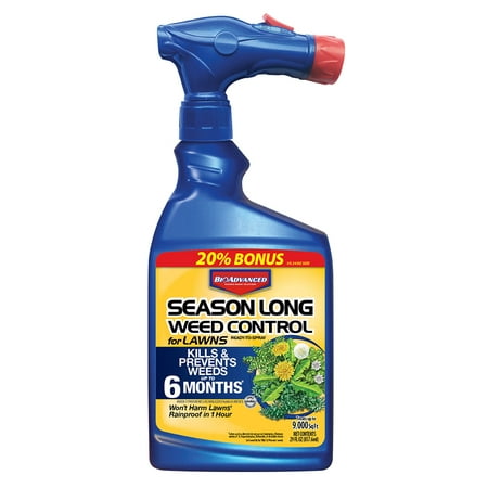 BioAdvanced Season Long Weed Control for Lawns, Ready-to-Spray, 29-Ounce