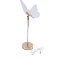 thumbnail image 4 of Butterfly Desk Lamp Indoor Lighting Button Home Decoration Bedroom Bedside Living Room Desk Lamp Plug-, 4 of 5