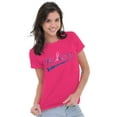 thumbnail image 4 of Believe Breast Cancer Awareness Womens Slim Fit Graphic Tee Brisco Brands S, 4 of 5