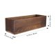 thumbnail image 2 of EeaseMX Macetas de madera para flores, macetas para patio, macetas de madera para jardín, 2 of 7