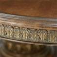 thumbnail image 5 of Pemberley Row Wood Chestnut Dining Table Round 84" Unassembled, 5 of 9