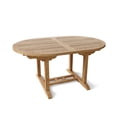 thumbnail image 2 of Teak Dining Set Grade-A Natural Teak Hyde Park 9-pc Dining Table Set Anderson Teak Furniture, 2 of 6