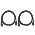 thumbnail image 1 of Ccdes Cable HDMI AM a AM, Cable convertidor Resistencia a la corrosión Reduce la presión Conductor de cobre Carcasa de hierro para cine en casa para televisores HD, 1 of 8
