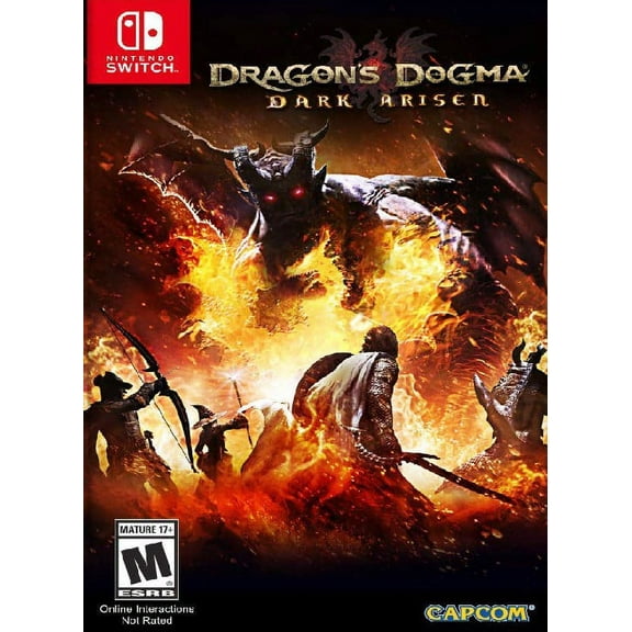 Restored Dragon's Dogma: Dark Arisen (Nintendo Switch, 2019) RPG Game (Refurbished)
