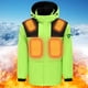 thumbnail image 1 of Chaquetas térmicas con aislamiento y carga USB, abrigo con cremallera y capucha para hombres y mujeres, 1 of 8