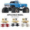 thumbnail image 4 of Xingzhi Brass 1/24 Front And Rear Axle Housings 14pcs Compact Yet Durable Design Rc Front And Rear Axle Housings For FMS FCX24 Silver, 4 of 6