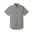 thumbnail image 2 of Hat and Beyond Men's Short Sleeve Premium Slim Fit Solid Dress Shirts, 2 of 4