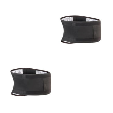 WORGEOUS 2pcs Back Brace Warm Back Support Belt Lumbar Abdominal