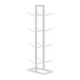 thumbnail image 1 of koolsoo 4 Layer Ball Storage Rack Decor Basketball Holder for Gym Indoor Living Room White, 1 of 9