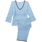 Women's Plus Rib Pajama Set