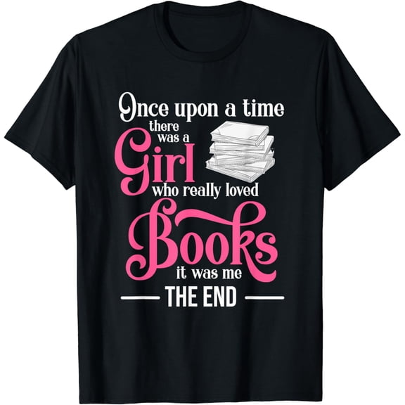 Funny Book Lover Girl Women Men Teen Fun Bookworm T-Shirt