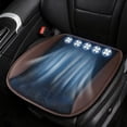thumbnail image 5 of USB Powered Cooling Car Seat Cushion with 5 Built-in Fans,Breathable & Ventilated Seat Pad,Summer Ice Silk Cool Air Flow,Comfortable Seat Cover for Cars SUV Truck Home Office, 5 of 7
