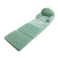 thumbnail image 3 of Foldable Toddler Chair, Mini Cartoon Green Dinosaur Wide Handle Soft Breathable Folding Kids Sofa Chair For Reading Relaxing Sleeping, 3 of 8