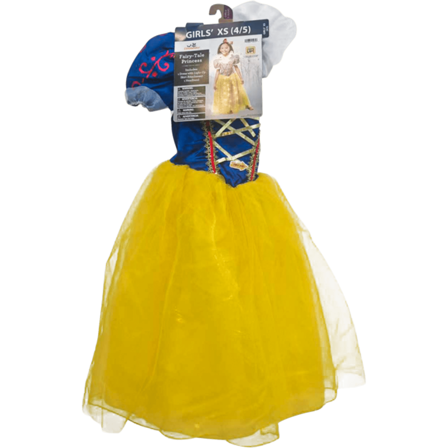 Light-up Fairy Tale Halloween Costume for Children, Girls' Size S (6/6x), by Way to Celebrate