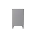 thumbnail image 4 of Elegant Kitchen and Bath 18 Inch Wide Bathroom Storage Freedstanding Cabinet In Grey, 4 of 10