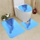 thumbnail image 1 of Juego de alfombras de baño ABPHQTO 3 piezas Delfín en ocea, 1 of 2