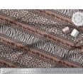 thumbnail image 2 of Soimoi Rayon Fabric Animal Skin & Animals Group Printed Fabric 1 Yard 56 Inch Wide, 2 of 3