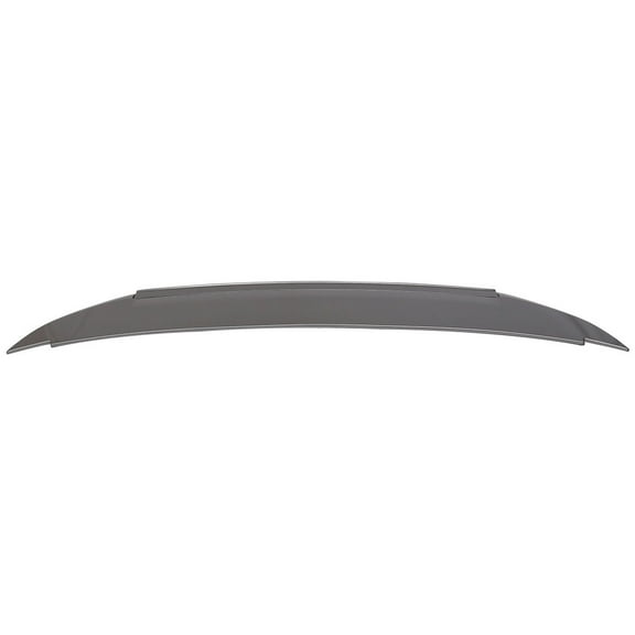 Ikon Motorsports Compatible with 10-14 Mustang GT V6 GT500 Style Trunk Spoiler Painted # UJ Sterling Gray