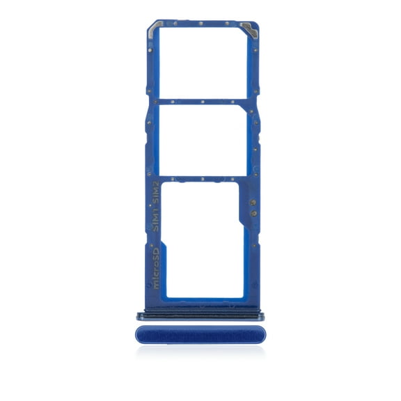 Replacement Dual Sim Card Tray Compatible For Samsung Galaxy A70 (A705 / 2019) (Blue)